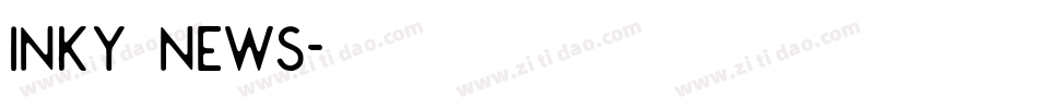 Inky News字体转换